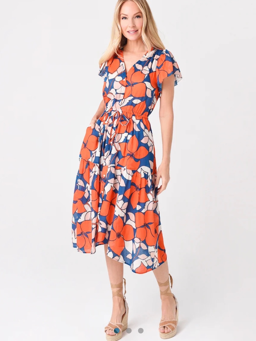 TROVATA Birds of Paradis Kristi Dress Size XS